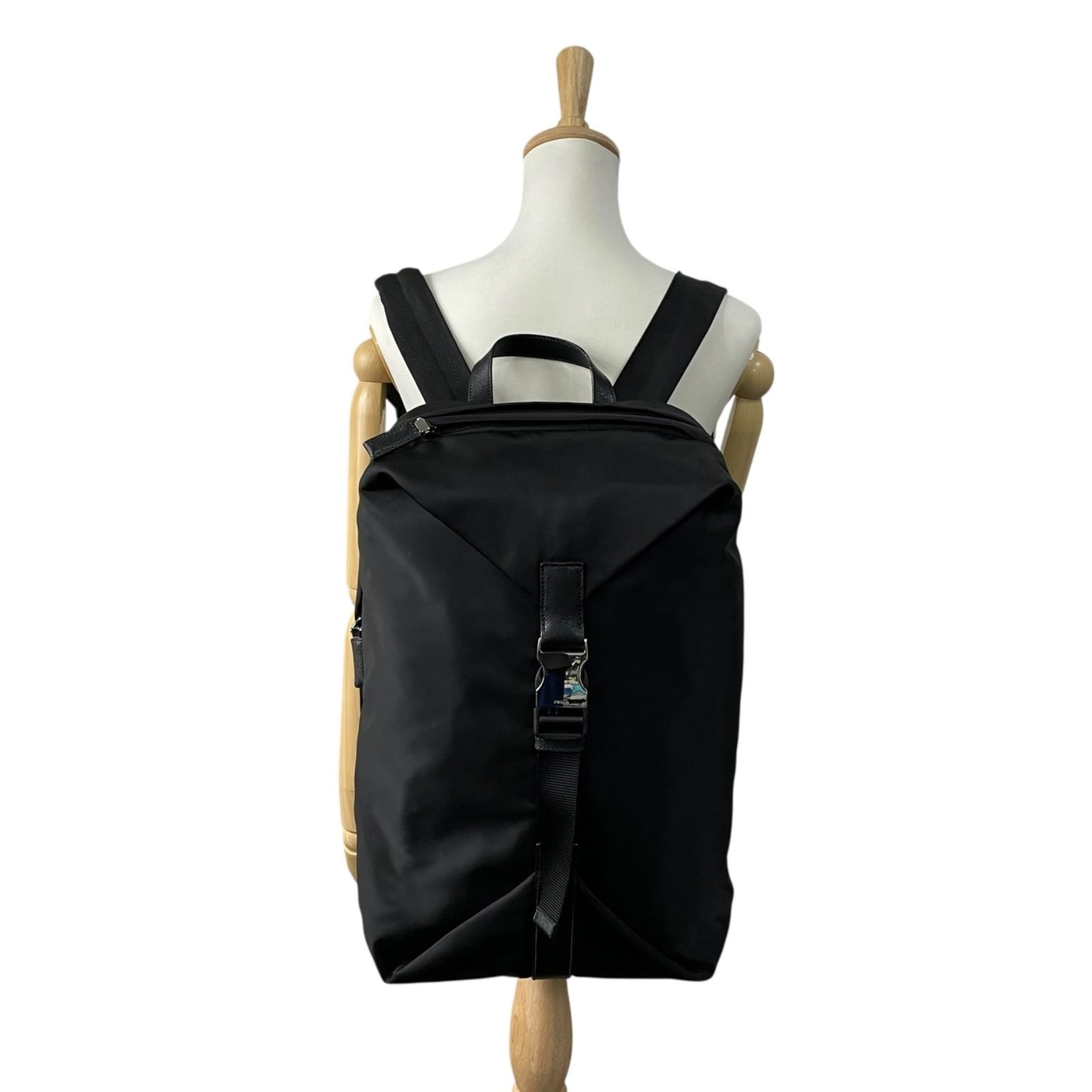 Prada Nylon Black Backpacks
