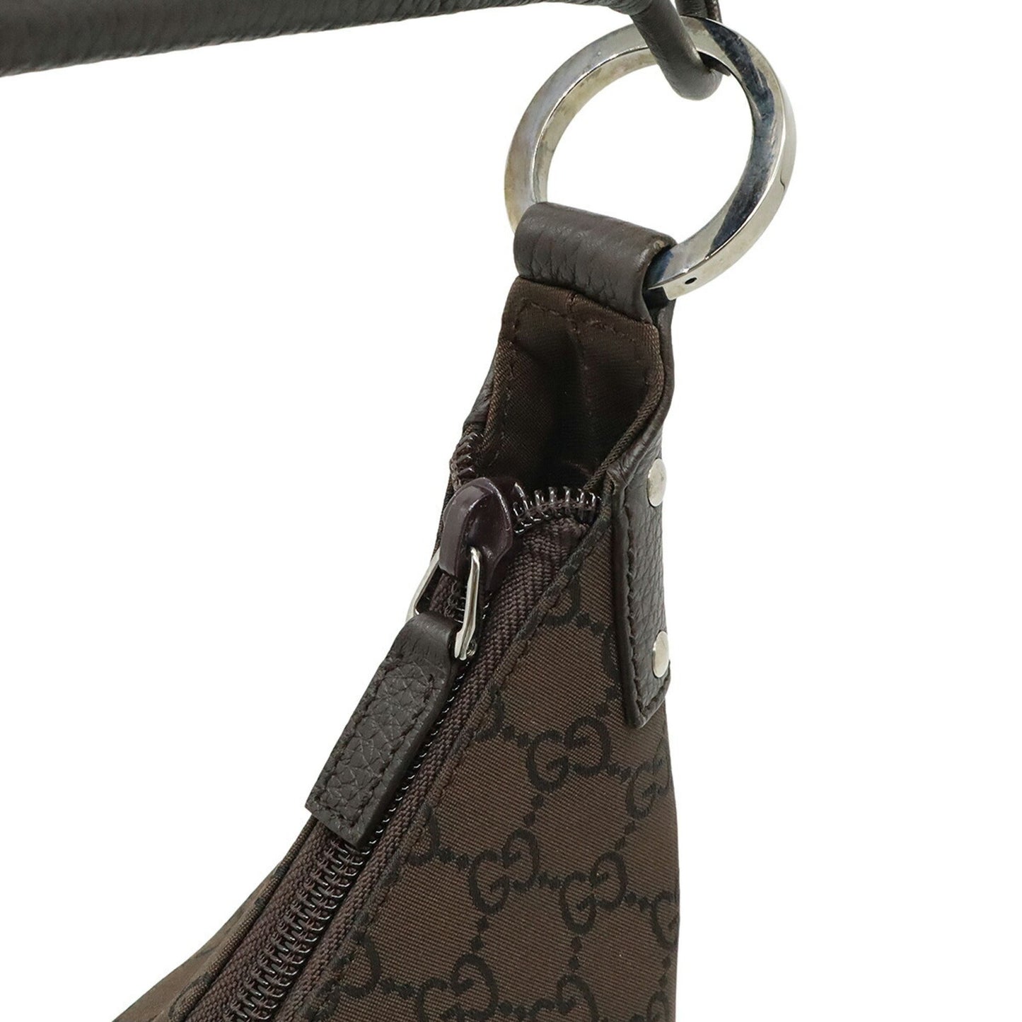 Gucci Nylon Brown Shoulder Bags