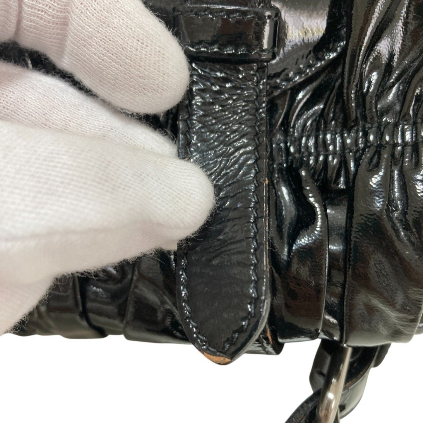 Prada Patent Black Handbags