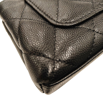 Chanel Calfskin Black Backpacks