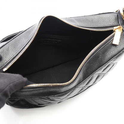 Chanel Calfskin Black Shoulder Bags