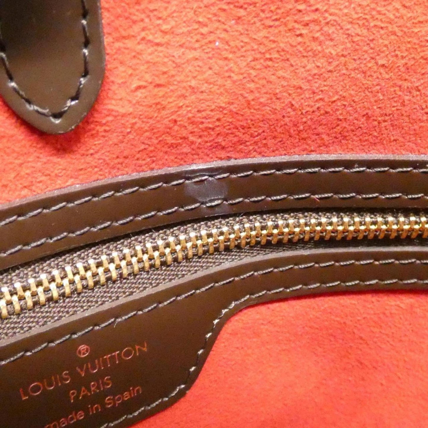 Louis Vuitton Coated Canvas Brown Handbags