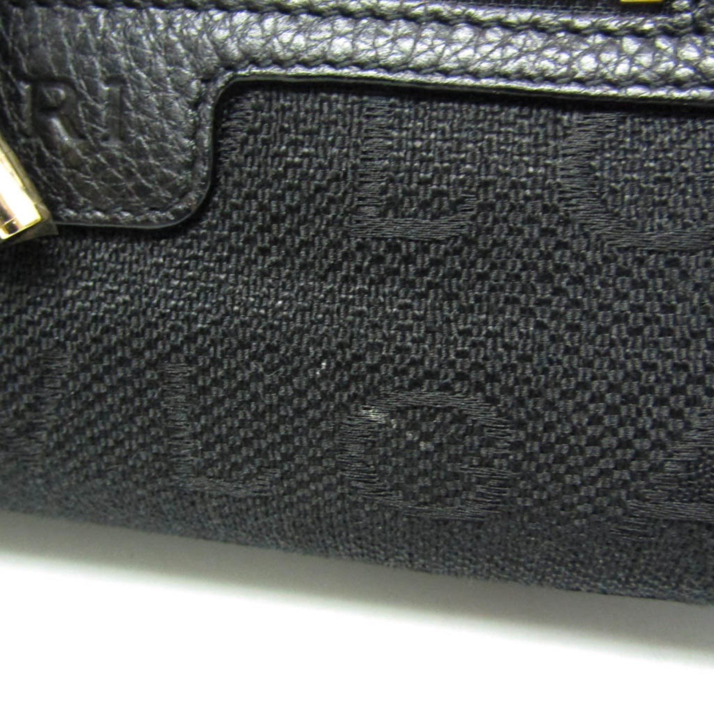 Bvlgari Canvas Black Handbags