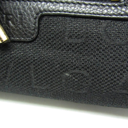 Bvlgari Canvas Black Handbags
