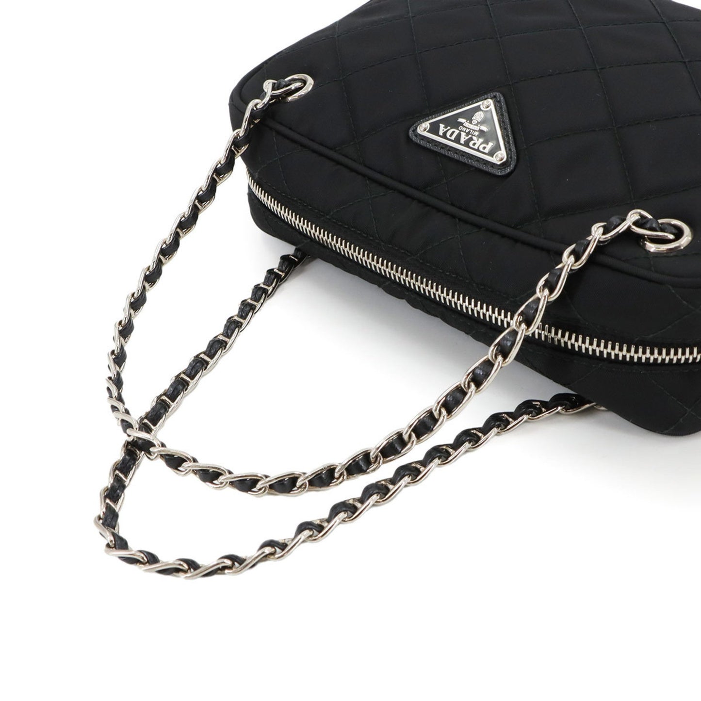Prada Nylon Black Handbags