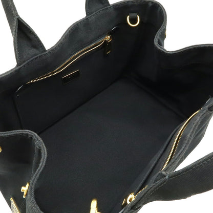 Prada Canvas Black Shoulder Bags