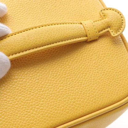 Chanel Calfskin Yellow Handbags