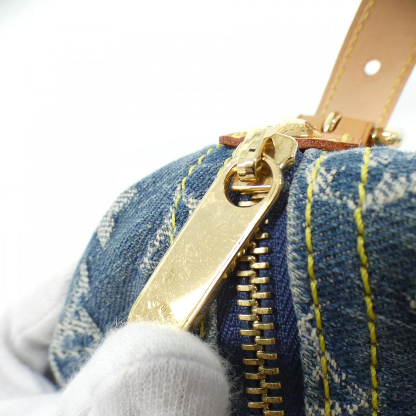 Louis Vuitton Monogram Canvas Blue Shoulder Bags
