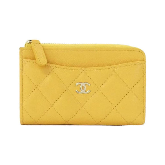 Chanel Calfskin Yellow Cases