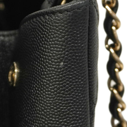 Chanel Calfskin Black Handbags