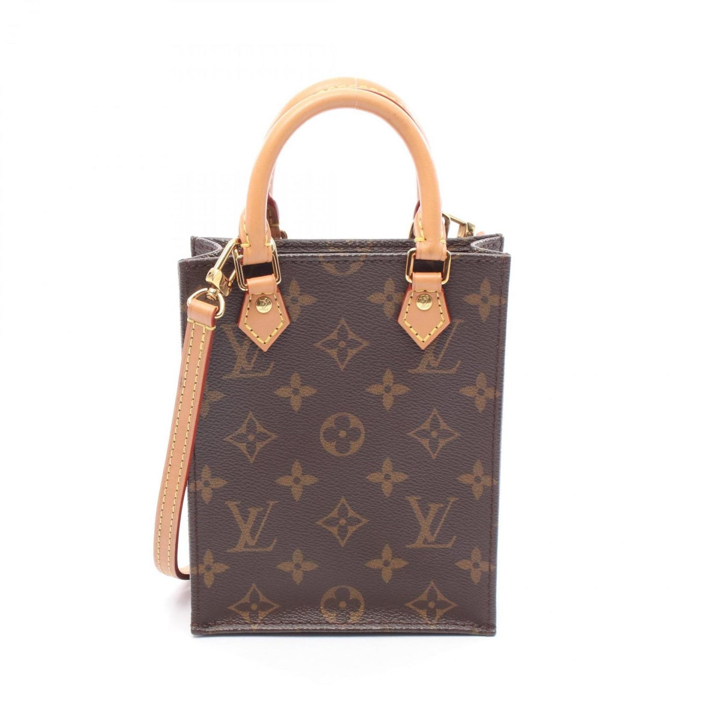 Louis Vuitton Pvc Brown Handbags
