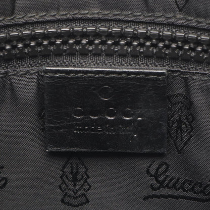 Gucci Coated Canvas Black Shoulder Bags