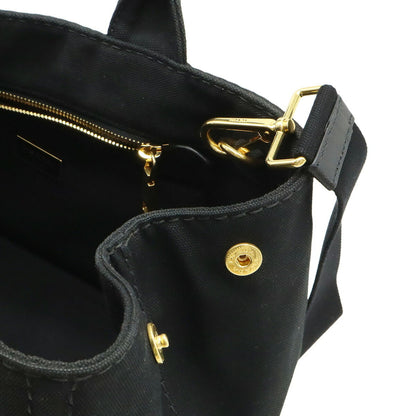 Prada Canvas Black Shoulder Bags