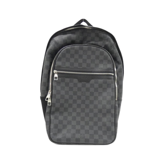 Louis Vuitton Coated Canvas Gray Backpacks