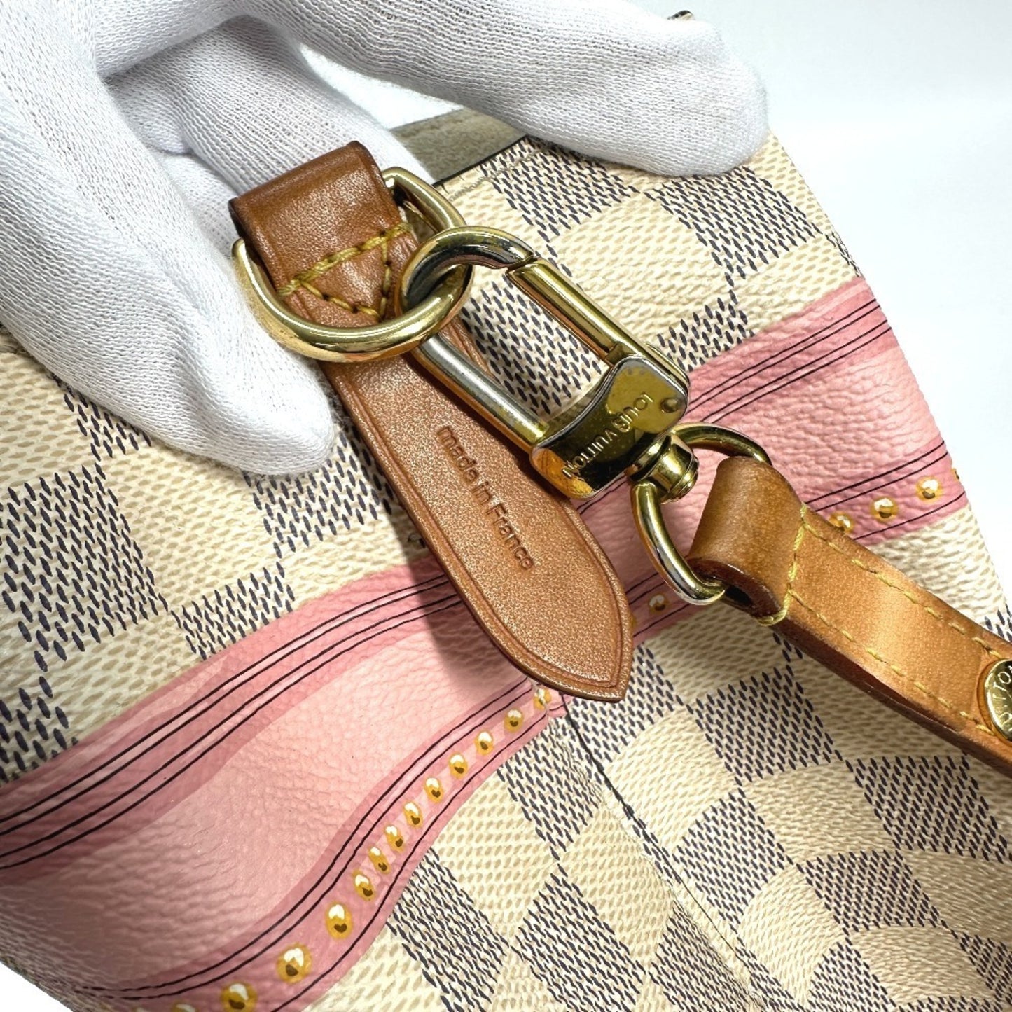 Louis Vuitton Monogram Canvas White Shoulder Bags