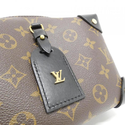 Louis Vuitton Coated Canvas Black Handbags
