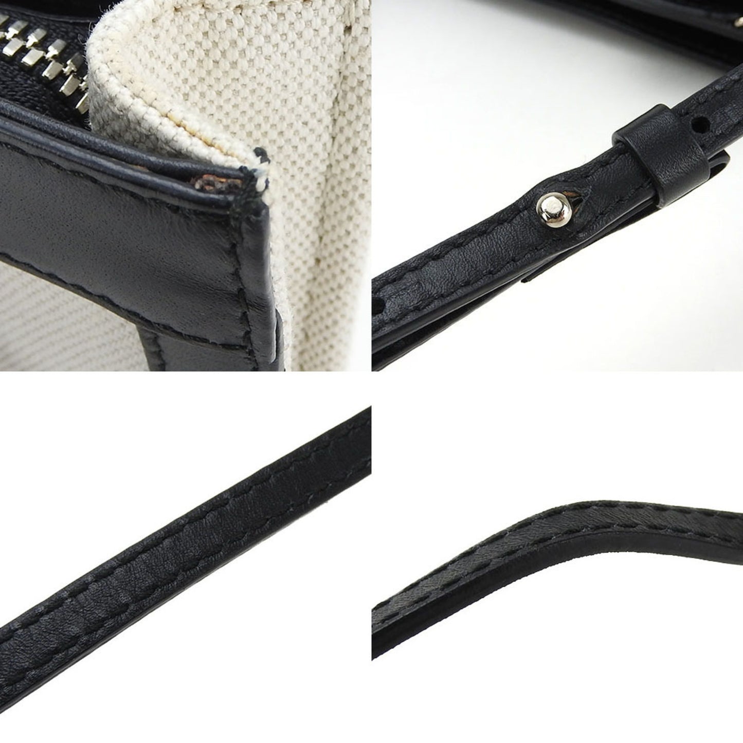Balenciaga Canvas Black Shoulder Bags