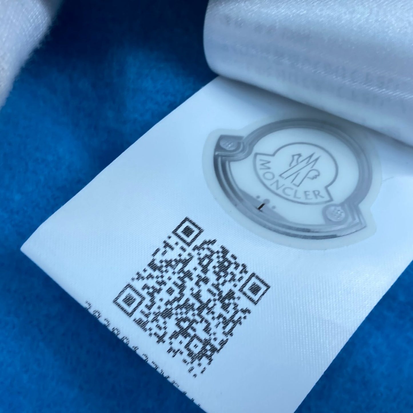 Moncler Wool Blue Scarves