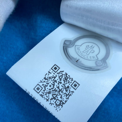 Moncler Wool Blue Scarves