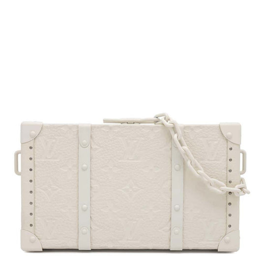 Louis Vuitton Monogram Canvas White Clutch Bags