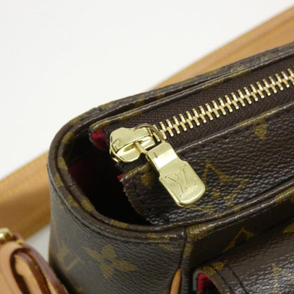 Louis Vuitton Coated Canvas Brown Shoulder Bags