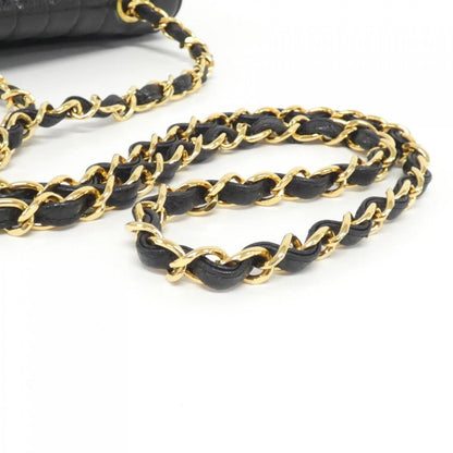 Chanel Calfskin Black Shoulder Bags