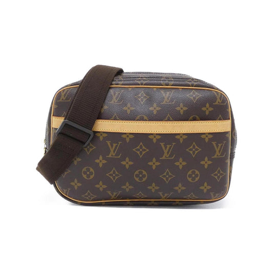 Louis Vuitton Coated Canvas Brown Shoulder Bags