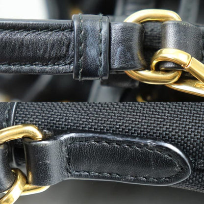 Prada Canvas Black Shoulder Bags