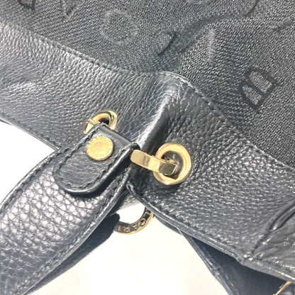 Bvlgari Canvas Black Shoulder Bags