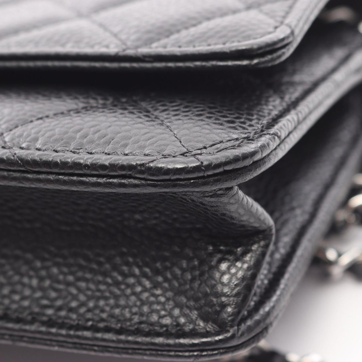 Chanel Calfskin Black Shoulder Bags