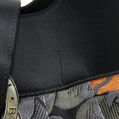 Bvlgari Satin Black Handbags