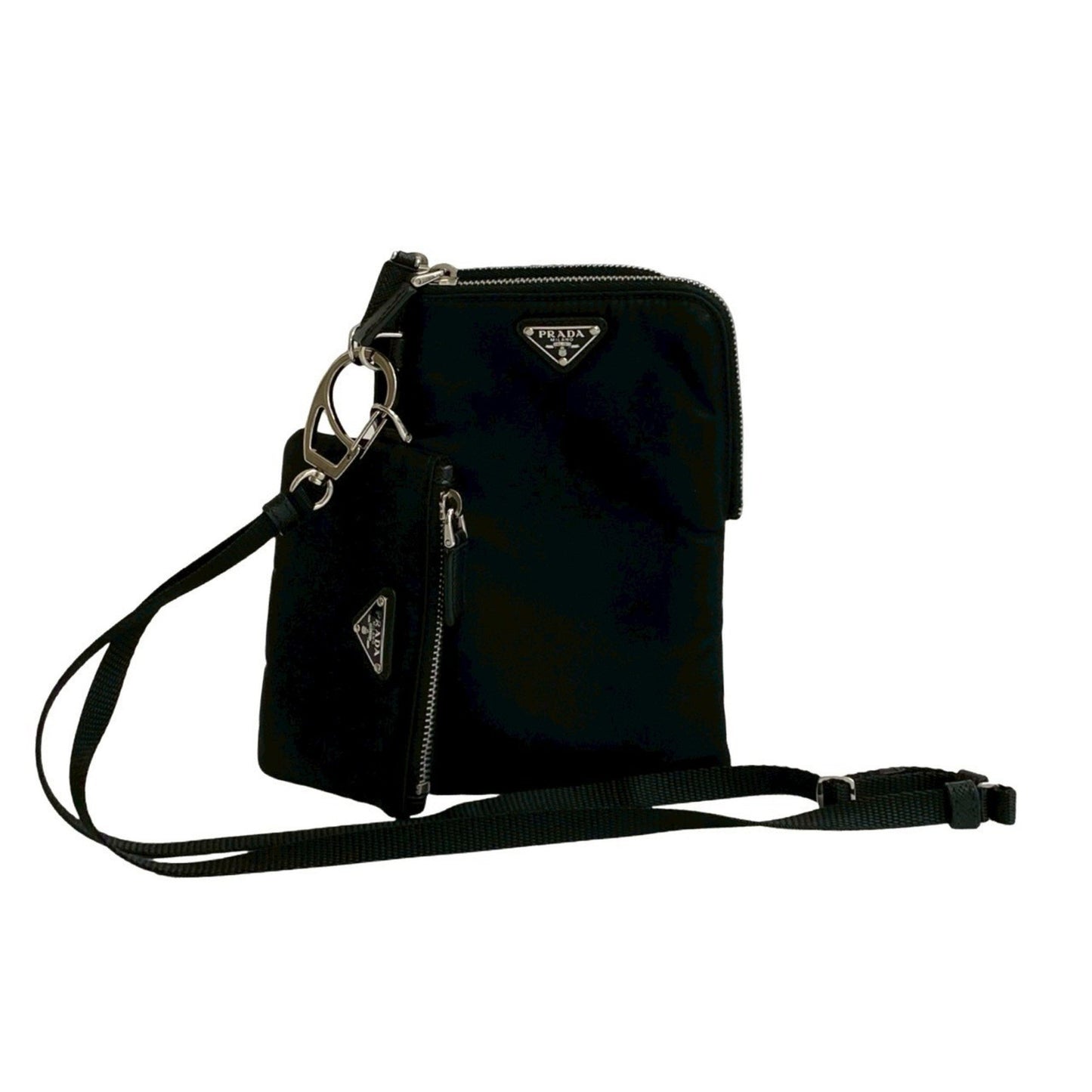 Prada Nylon Black Shoulder Bags