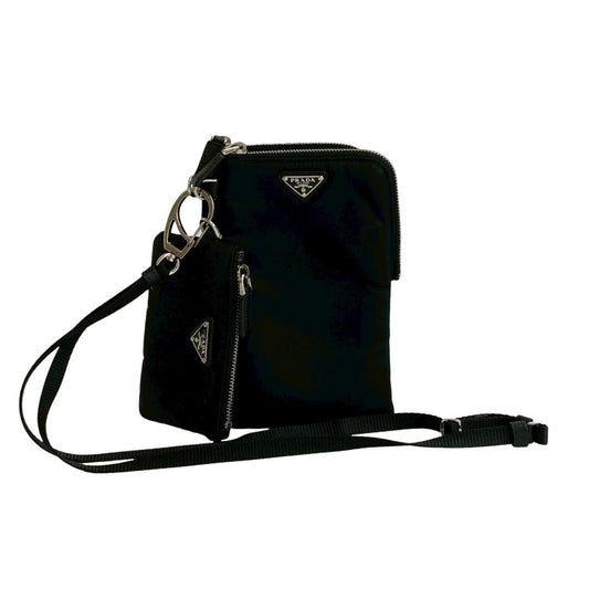 Prada Nylon Black Shoulder Bags
