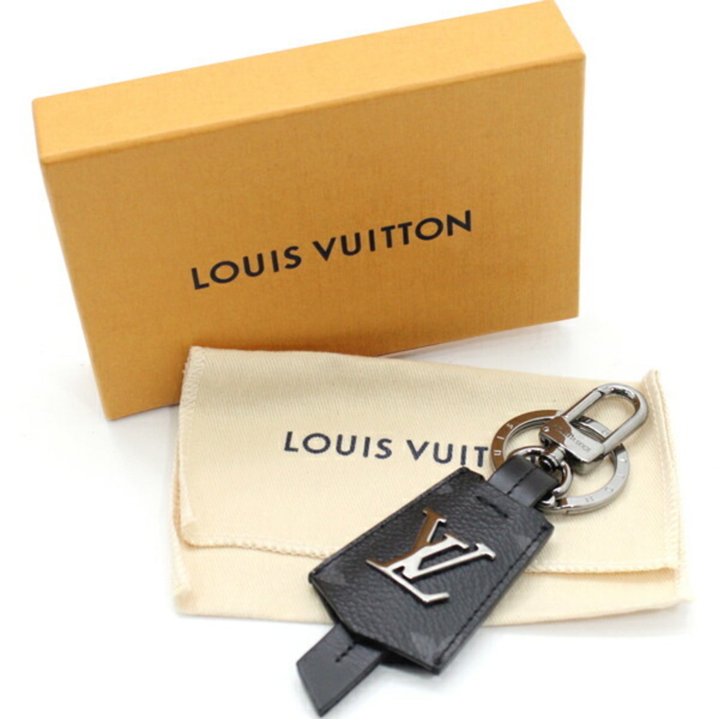 Louis Vuitton Monogram Canvas Black Key Rings