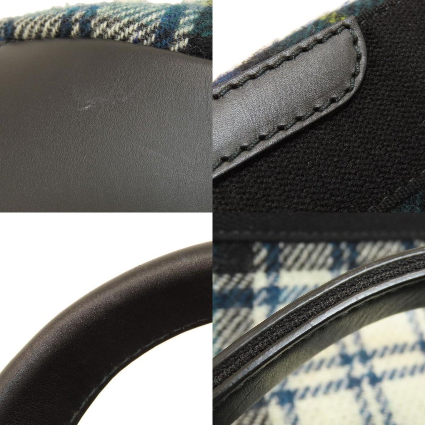 Balenciaga Wool Green Handbags