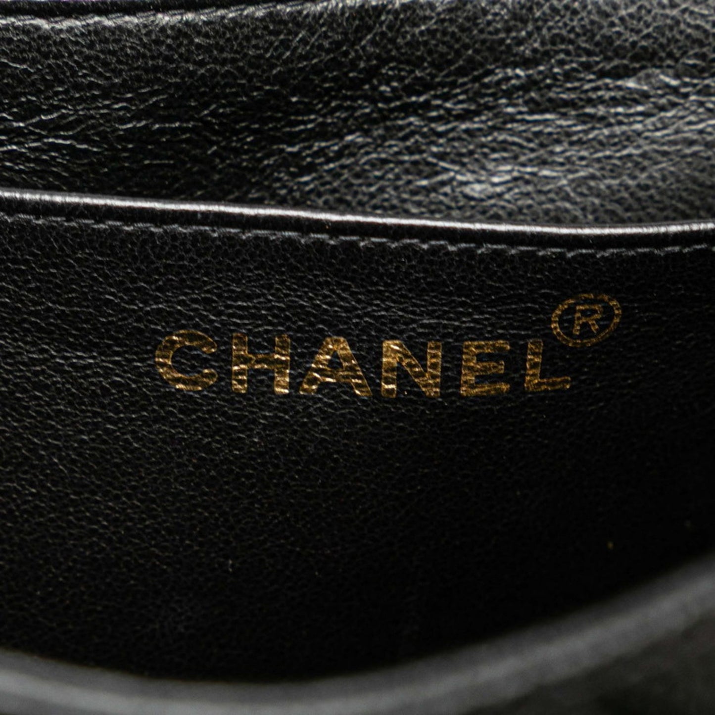 Chanel Calfskin Black Shoulder Bags