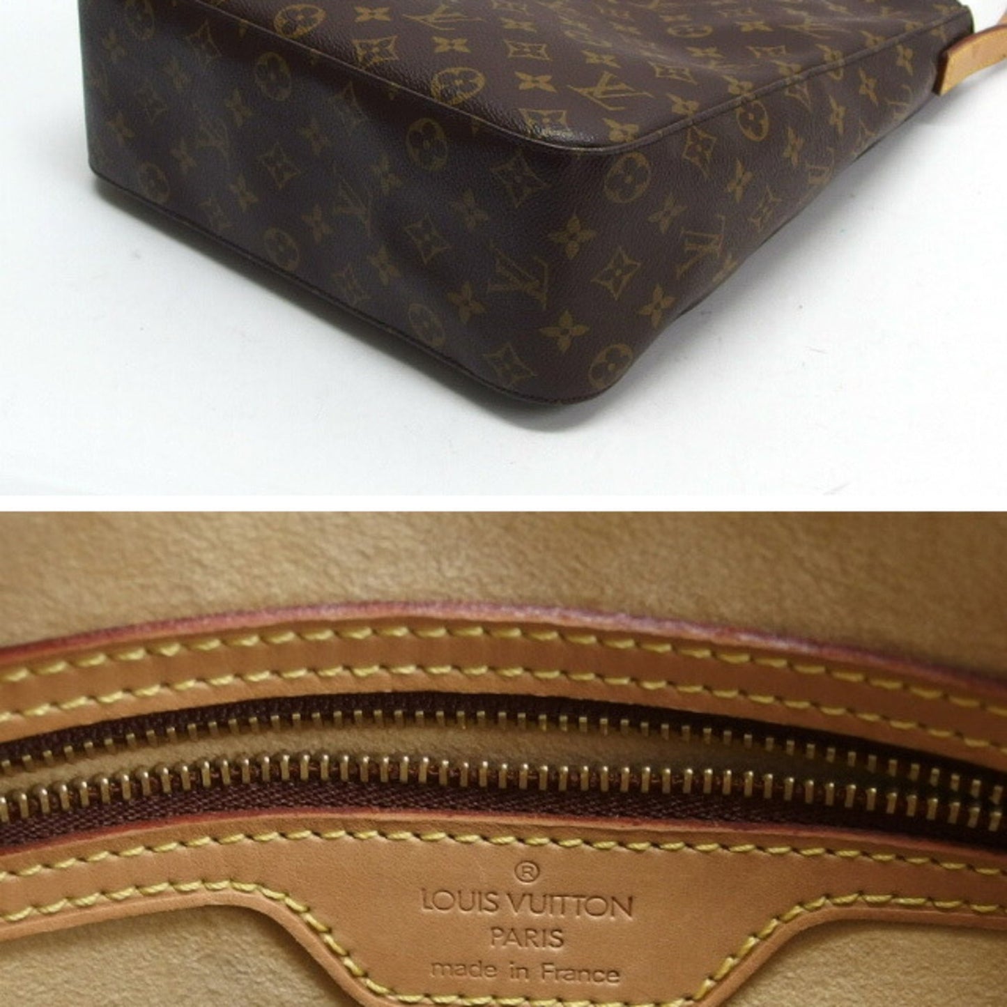 Louis Vuitton Monogram Canvas Brown Shoulder Bags