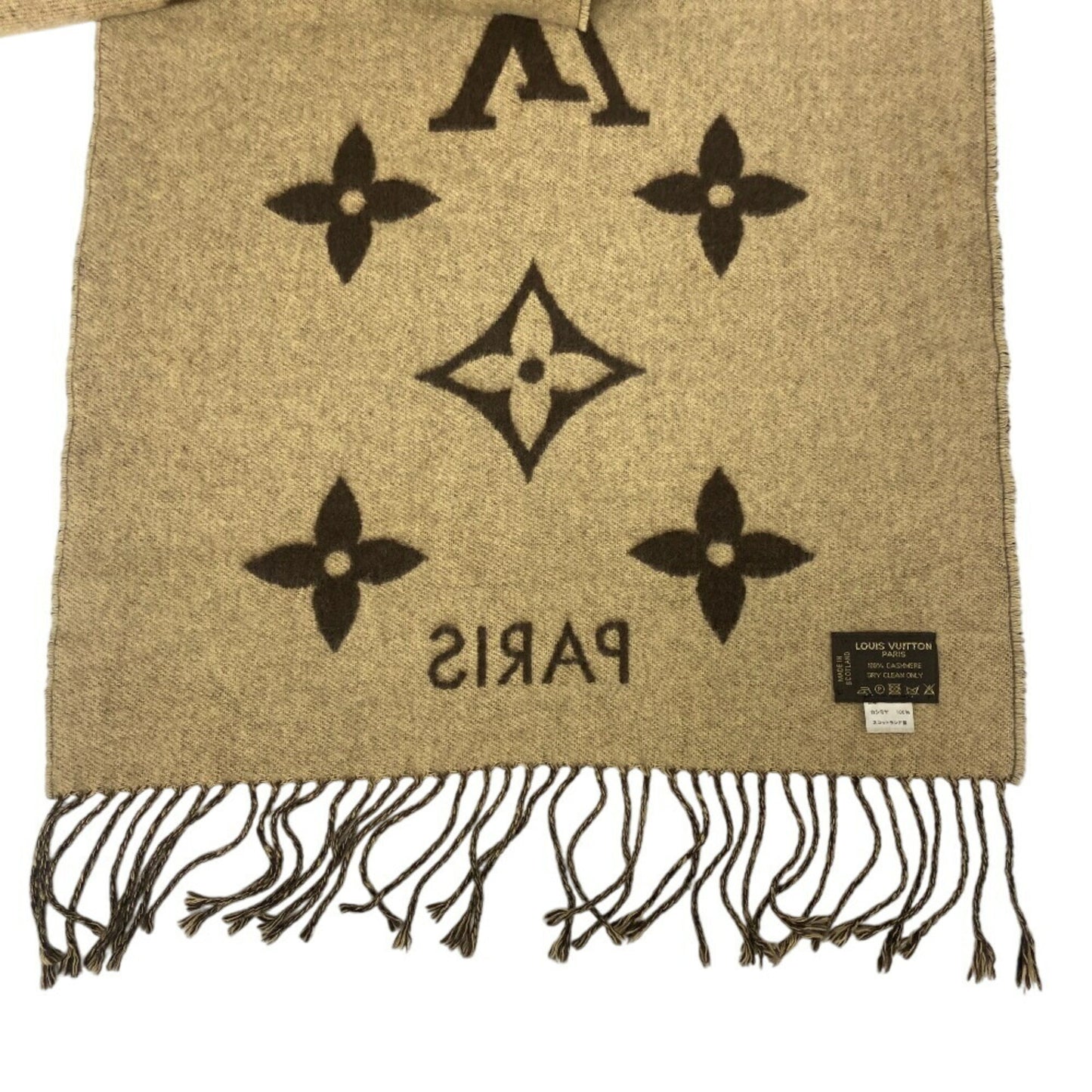 Louis Vuitton Monogram Canvas Brown Scarves