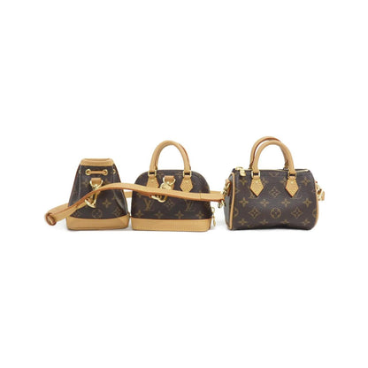 Louis Vuitton Coated Canvas Brown Handbags