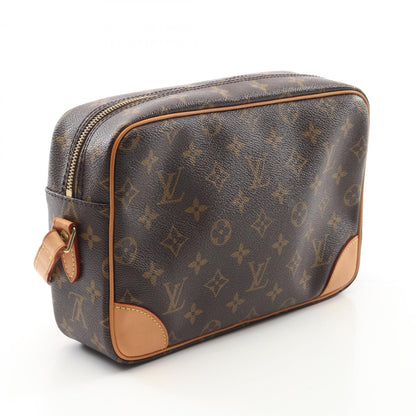 Louis Vuitton Coated Canvas Brown Shoulder Bags
