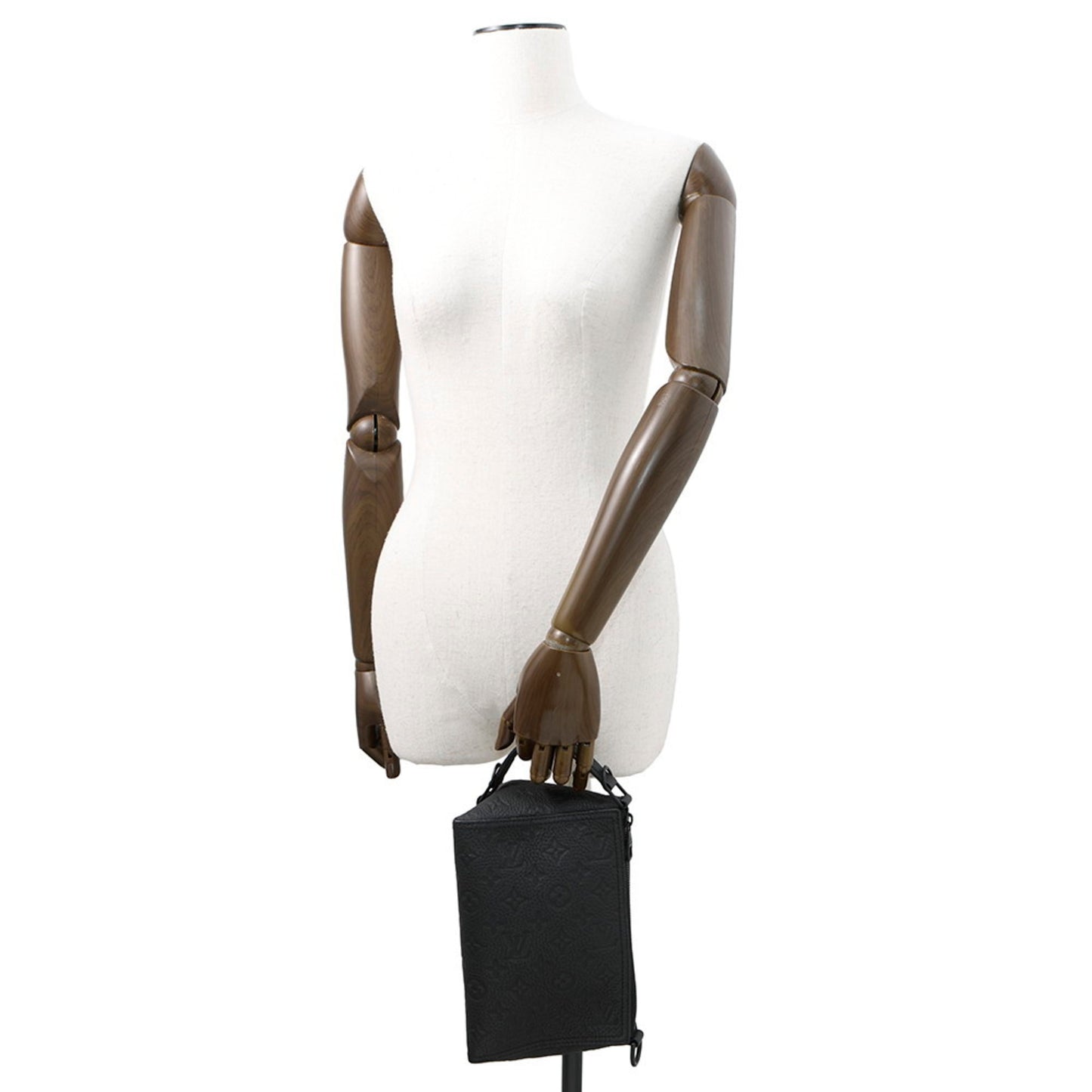 Louis Vuitton Monogram Canvas Black Shoulder Bags