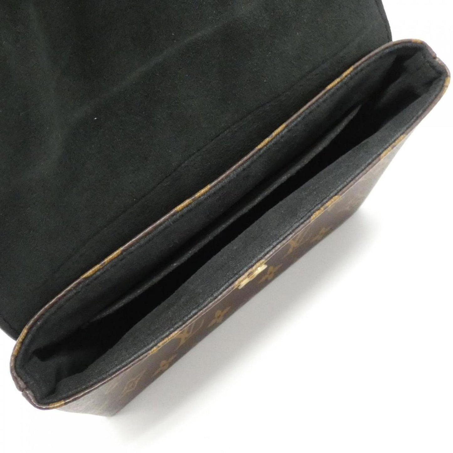 Louis Vuitton Coated Canvas Black Handbags