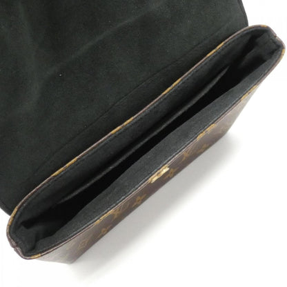 Louis Vuitton Coated Canvas Black Handbags