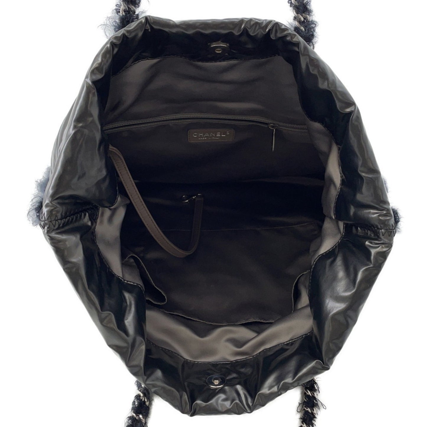 Chanel Nylon Black Shoulder Bags