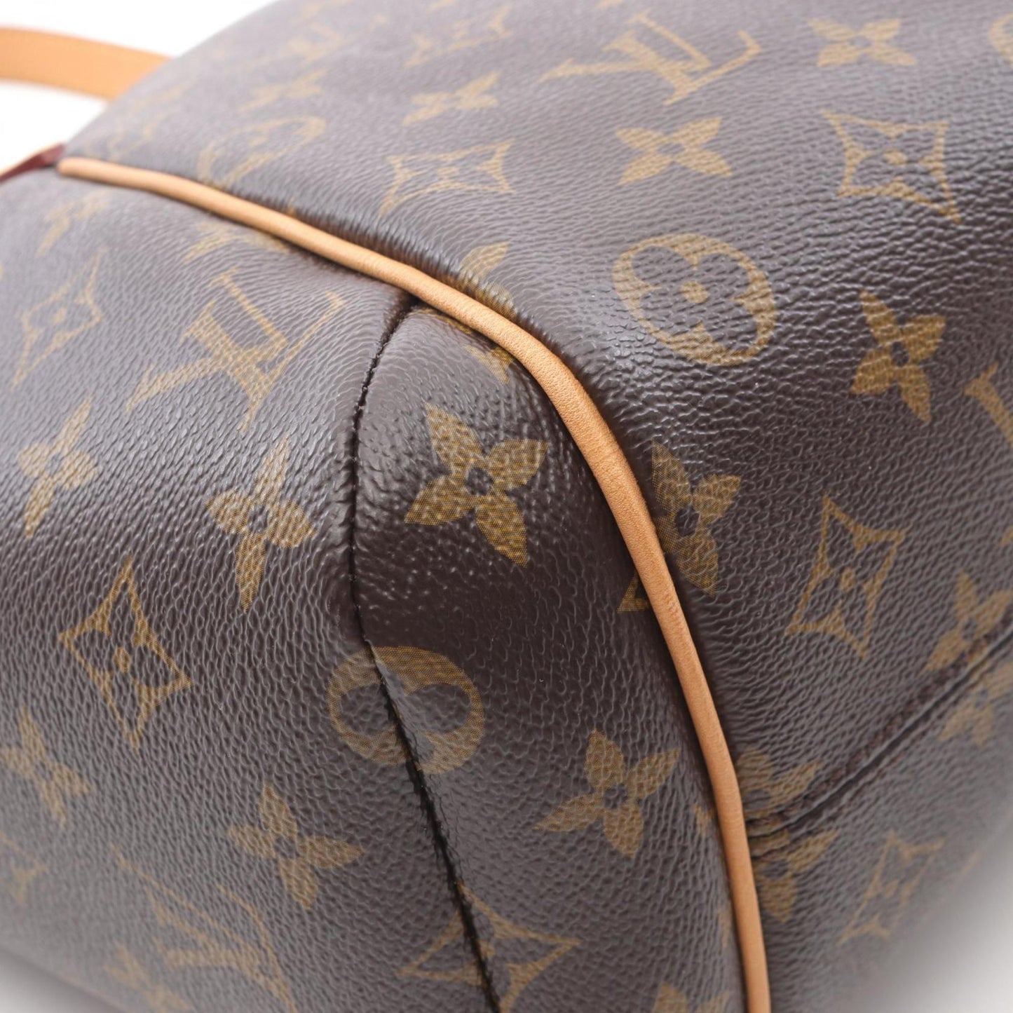 Louis Vuitton Coated Canvas Brown Tote Bags