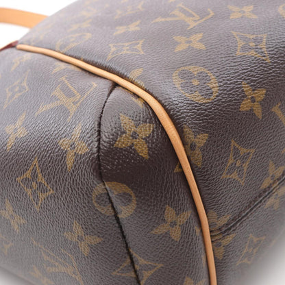 Louis Vuitton Coated Canvas Brown Tote Bags