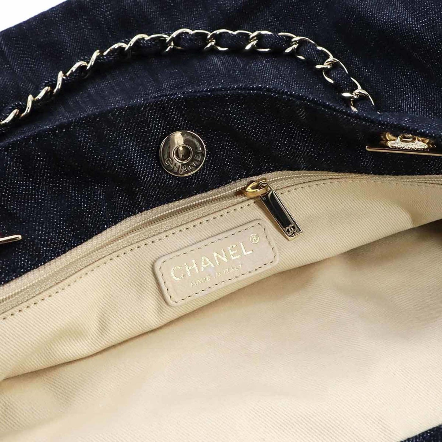 Chanel Denim Multi Tote Bags