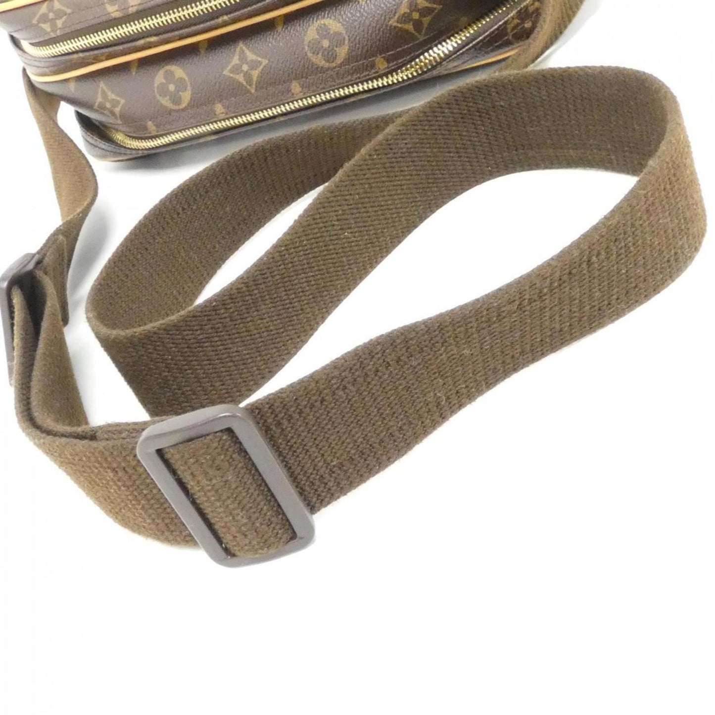 Louis Vuitton Coated Canvas Brown Shoulder Bags