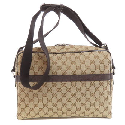 Gucci Canvas Brown Shoulder Bags
