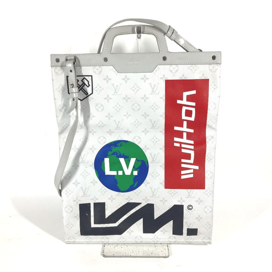 Louis Vuitton Monogram Canvas White Shoulder Bags